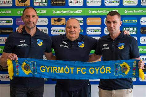 Labdarúgók a Gyirmót FC-Győr mezében