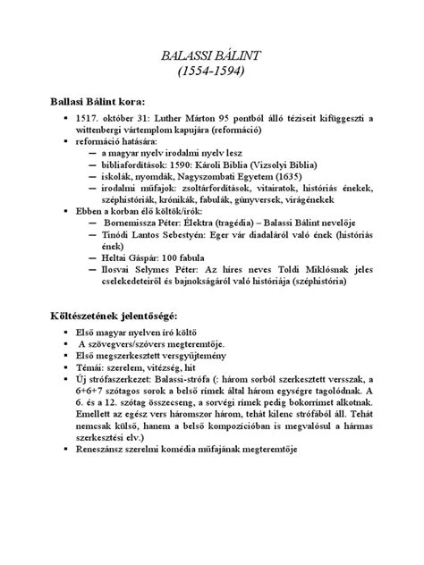 Balassi Bálint és a Júlia-ciklus