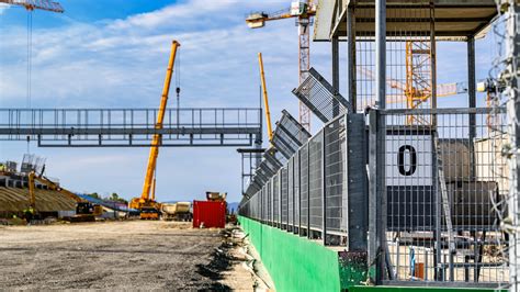 Chicane kanyarok és lelátók a Hungaroringen