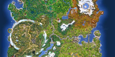 Fortnite Chapter 2 térkép