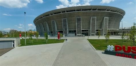 A. Le Coq Aréna külső látképe