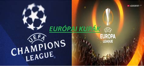 A különböző európai kupák logói
