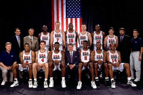 Az 1992-es Dream Team hivatalos fotója