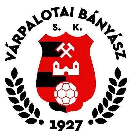 A Várpalotai Bányász Sportkör címere