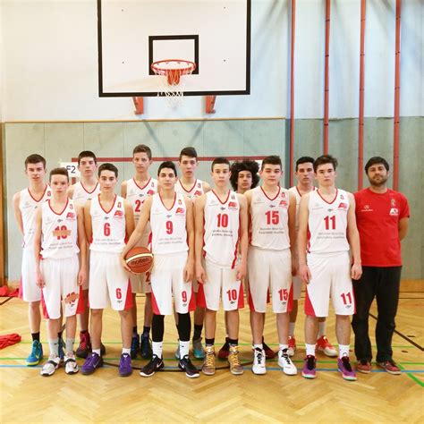 Dunaújváros U16 kosárlabda csapat mérkőzésen