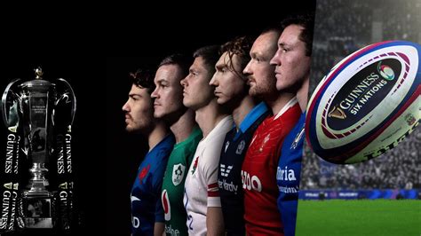 Rögbi játékosok akcióban a Six Nations mérkőzésen