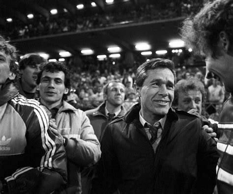 A magyar válogatott ünnepli egy gólját az 1986-os világbajnokságon