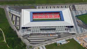 Europa-Park-Stadion, a SC Freiburg otthonának látképe