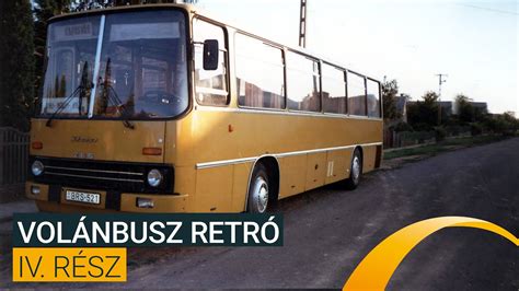 Régi Volánbusz retró festéssel