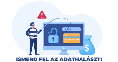 Adathalászat elleni figyelmeztető jel