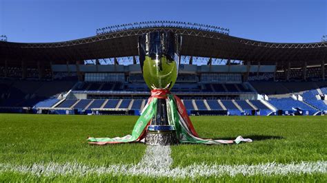 Olasz Szuperkupa trófea