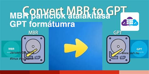 MBR és GPT partíciós táblák összehasonlító diagramja