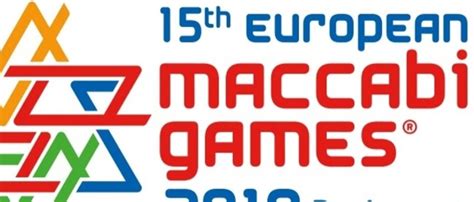 A 2019-es Budapesti Maccabi Európa Játékok logója és helyszínei