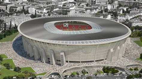 Az új Puskás Ferenc Stadion látványterve