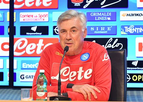 Carlo Ancelotti, a Napoli akkori edzője