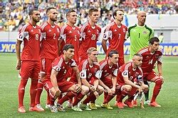 Luxemburgi labdarúgó válogatott ünneplése