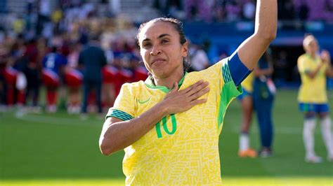Marta, a brazil női focista ikonikus pillanata