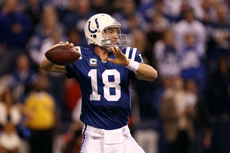 Peyton Manning az Indianapolis Colts vagy Denver Broncos mezében