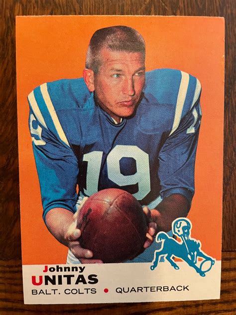 Johnny Unitas archív felvételen