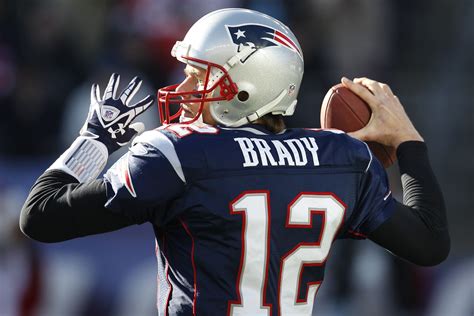 Tom Brady a New England Patriots mezében