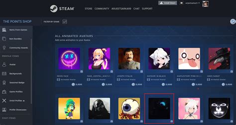 Steam profil beállítások, becenév módosítása
