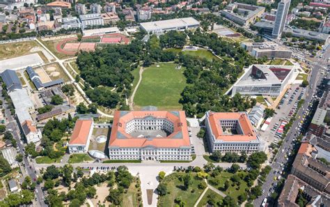 Ludovika Campus madártávlatból