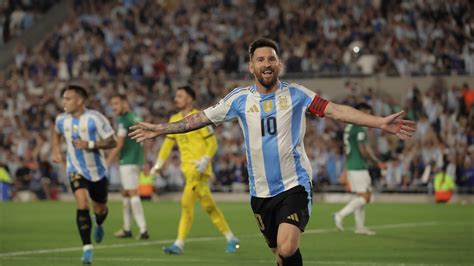 Messi az argentin válogatott mezében