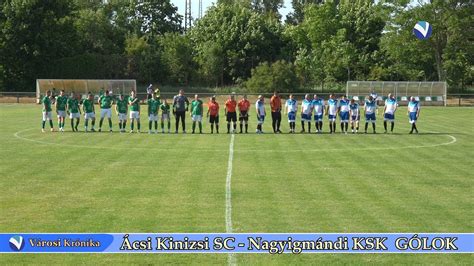 Ácsi Kinizsi SC - Zsámbéki Sport Klub II. mérkőzés