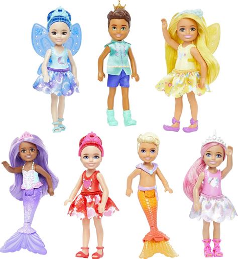 Barbie Dreamtopia Chelsea tündérek gyűjteménye