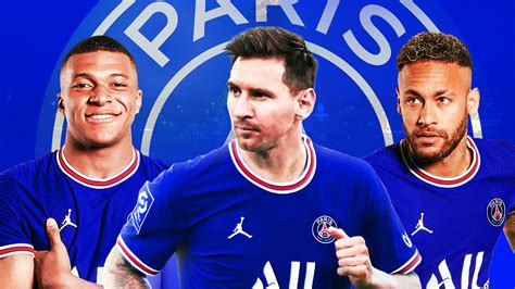 Neymar, Messi és Mbappé a PSG mezében