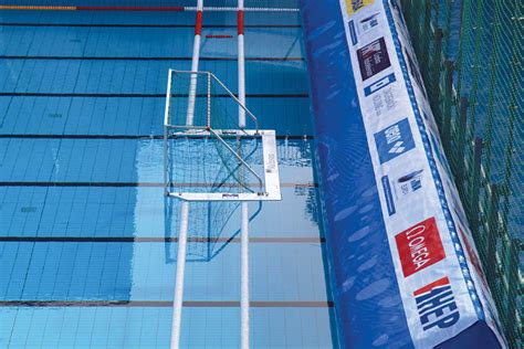 Vízilabda pálya statisztikai ábrával