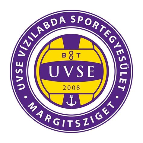 UVSE Vízilabda klub logó és sportolók