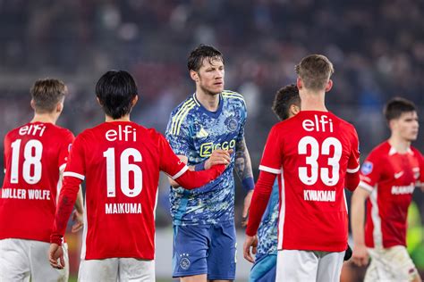 Az Ajax legutóbbi európai meccsei és negatív rekordja