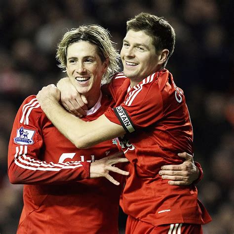 Fernando Torres és Steven Gerrard a Liverpoolban
