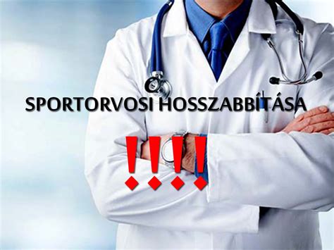 Példa sportorvosi igazolásra