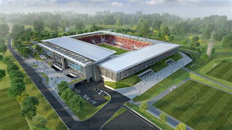 A Sóstói Stadion modern kialakítása