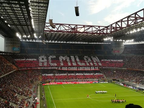 AC Milan stadion látképe