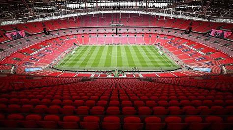 A Wembley Stadion látképe, a 2020-as Eb döntő helyszíne