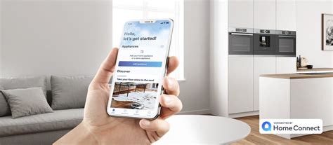 Bosch Home Connect alkalmazás felülete