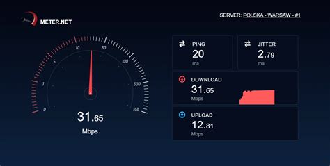 Hálózati sebesség ikongráfika