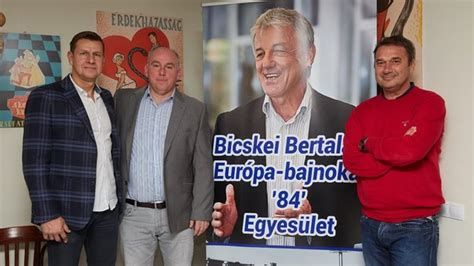 Bicskei Bertalan, az 1984-es ifjúsági Európa-bajnok csapat szövetségi kapitánya