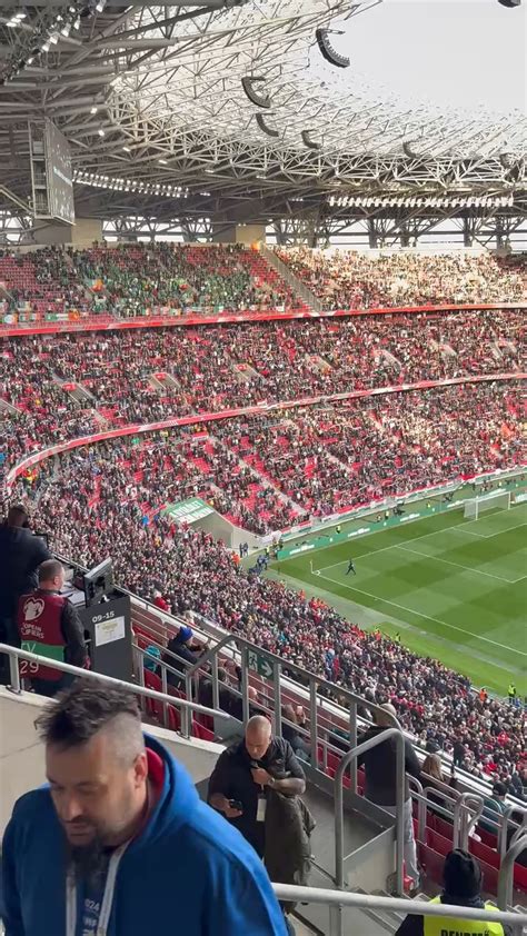 A telt házas Puskás Aréna