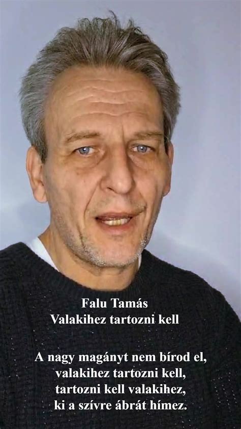 Falu Tamás fiatalon