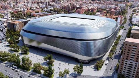 A Bernabéu stadion kívülről
