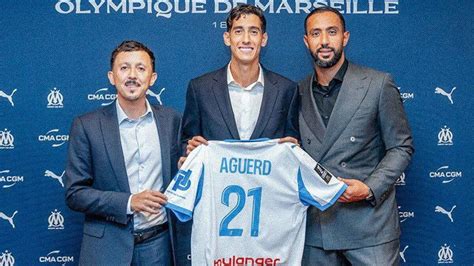 Nayef Aguerd az Olympique Marseille mezében