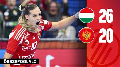 Montenegró elleni U19 Eb középdöntő mérkőzés pillanatok