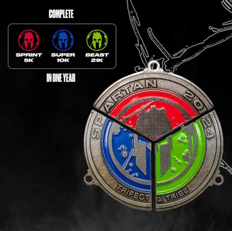 Spartan Race Trifecta érem