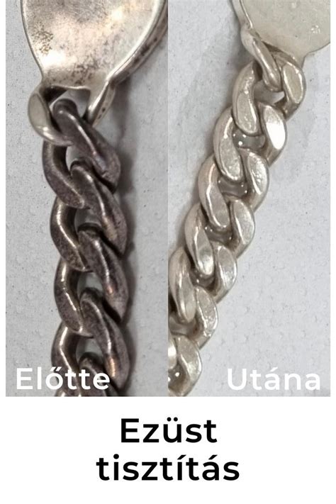 ezüst ékszer tisztítása