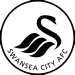 Swansea City labdarúgó akadémia logója vagy ifjúsági játékosok edzésen