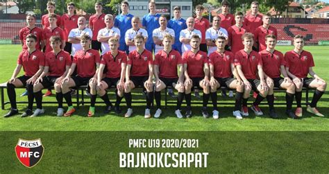 PMFC utánpótlás csapat ünneplése